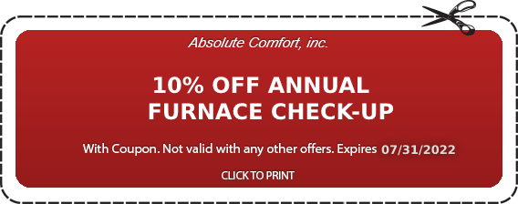 Annual Furnace Check-Up Coupon